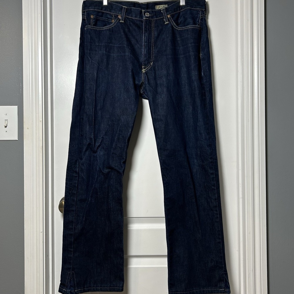 Polo Ralph Lauren 15941 Classic Fit Dark Wash Blue Denim Jeans Sustainable Style